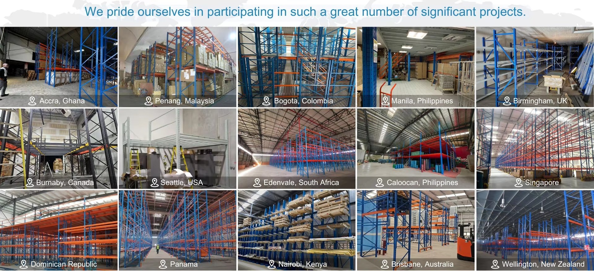 Realisierte Logistikprojekte und Kundenreferenzen
