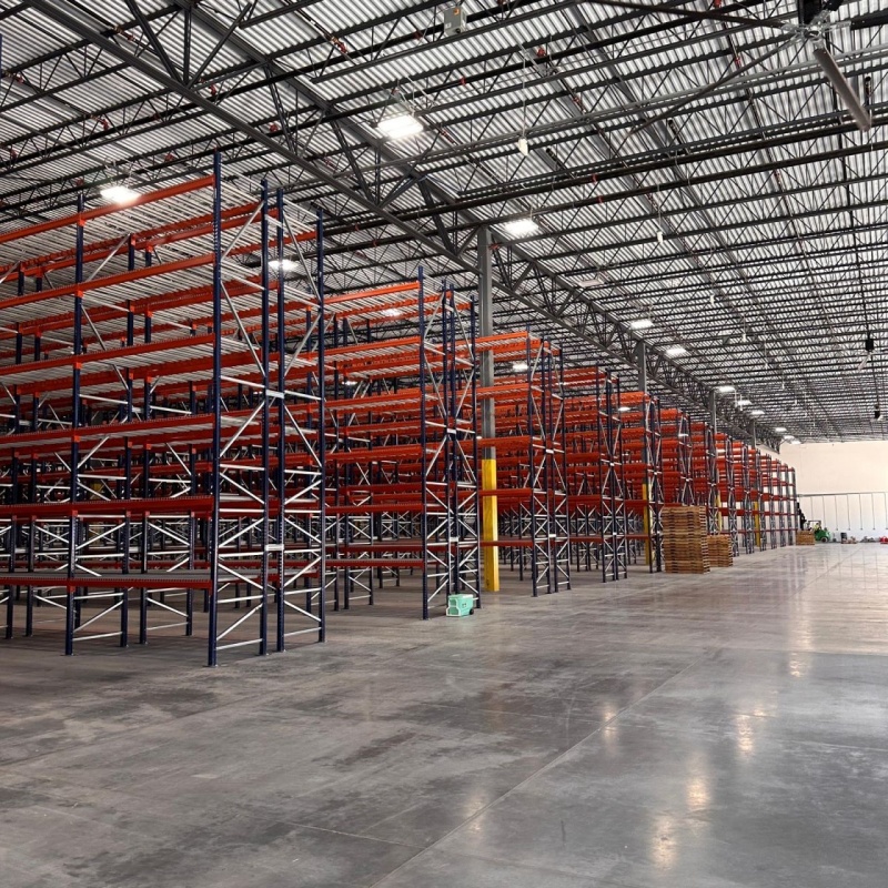 Schwerlast-Lagerregal, Industrielle Q235B-Stahlregale, Korrosionsbeständige Lagerregalsysteme