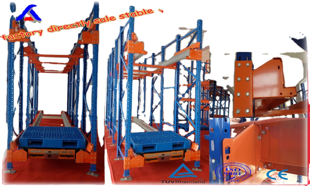 XZY Factory Palette Applied Steel Heavy Duty Radio Shuttle Stahlpalettenregalsystem