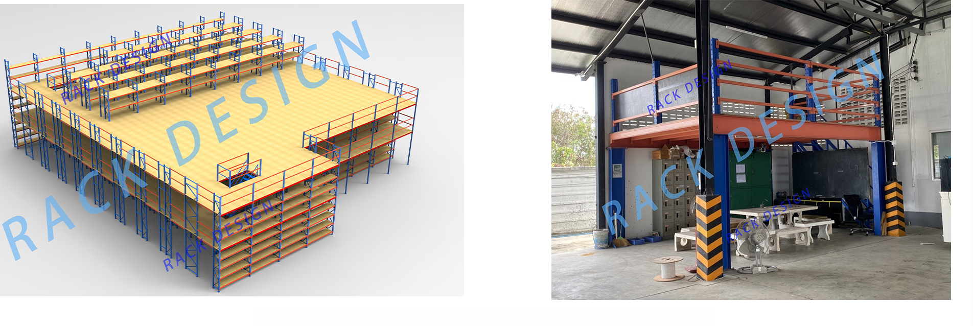 Systemvarianten Mezzanine