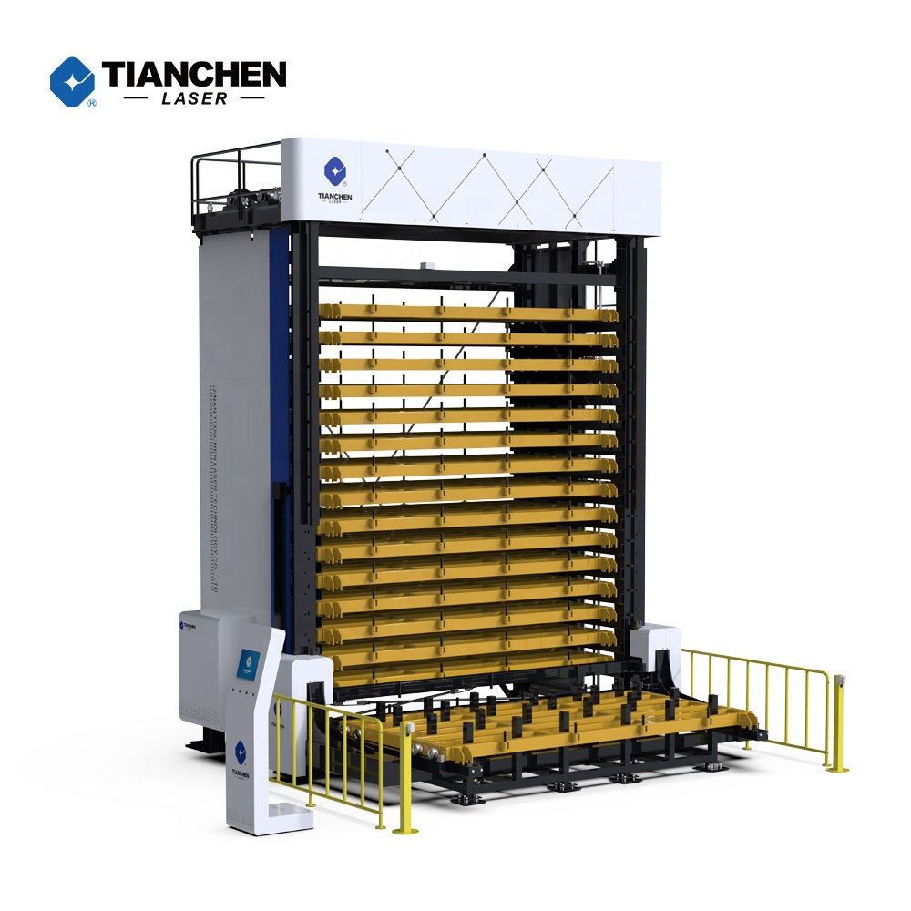 Tianchen Stahlblech-Lagerregalturm, automatisch, vertikal, SL-Serie 3015/4020/6015, hochbelastbar, korrosionsbeständig