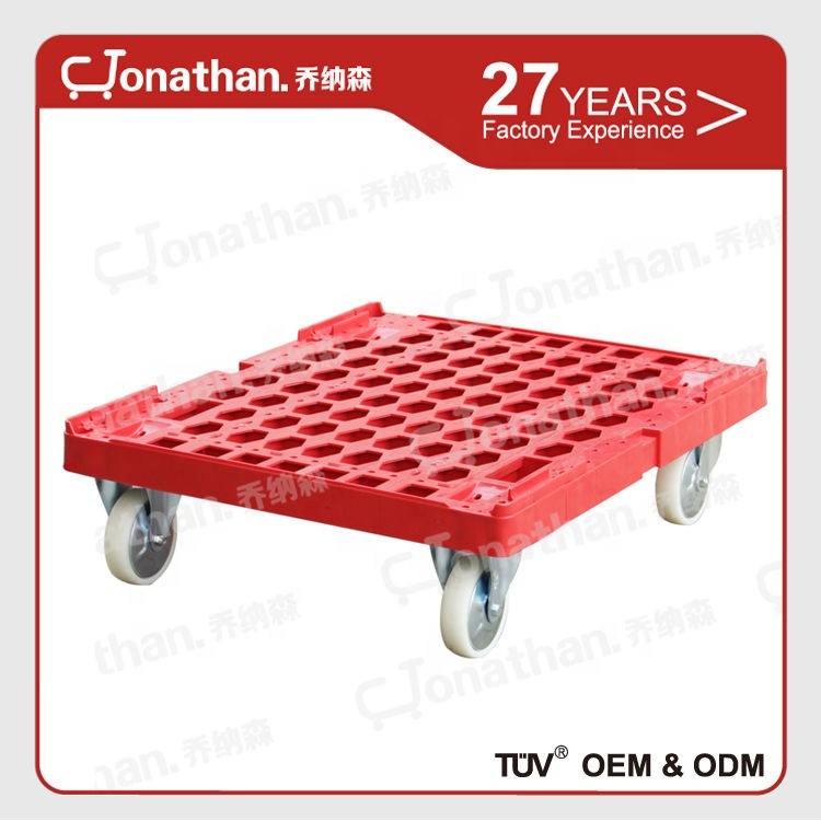 WL-1 Schwerlast-Rollpalettencontainer aus Stahl und Kunststoff, Einfahrttyp, 4-Rad, TÜV-zertifiziert, individuelle Farben, 125-mm-Rollen, <400 kg
