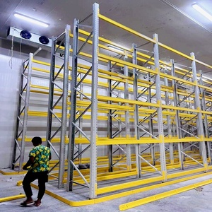 Schwerlast-Industrieregalsystem für Lagerhallen, Palettenregalsystem für schmale Gänge