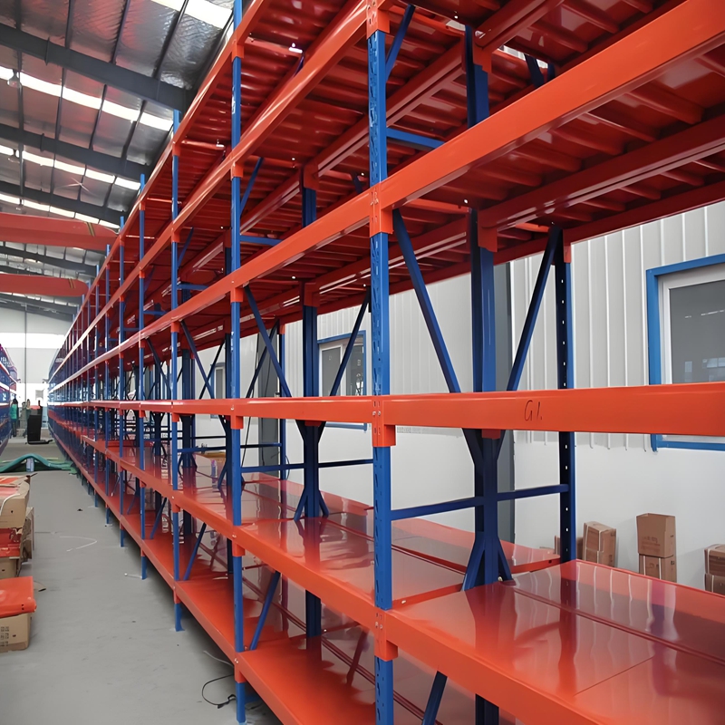Light Duty Steel Storage Rack Adjustable Metal Shelving Warehouse Racking Corrosion Resistant Industrial Shelves